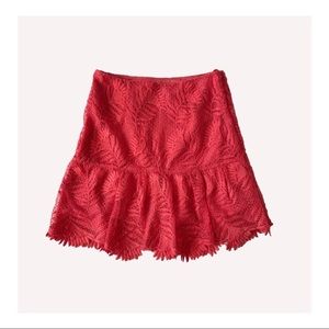 Lovers + Friends Coral Blair Lace Skirt - Small